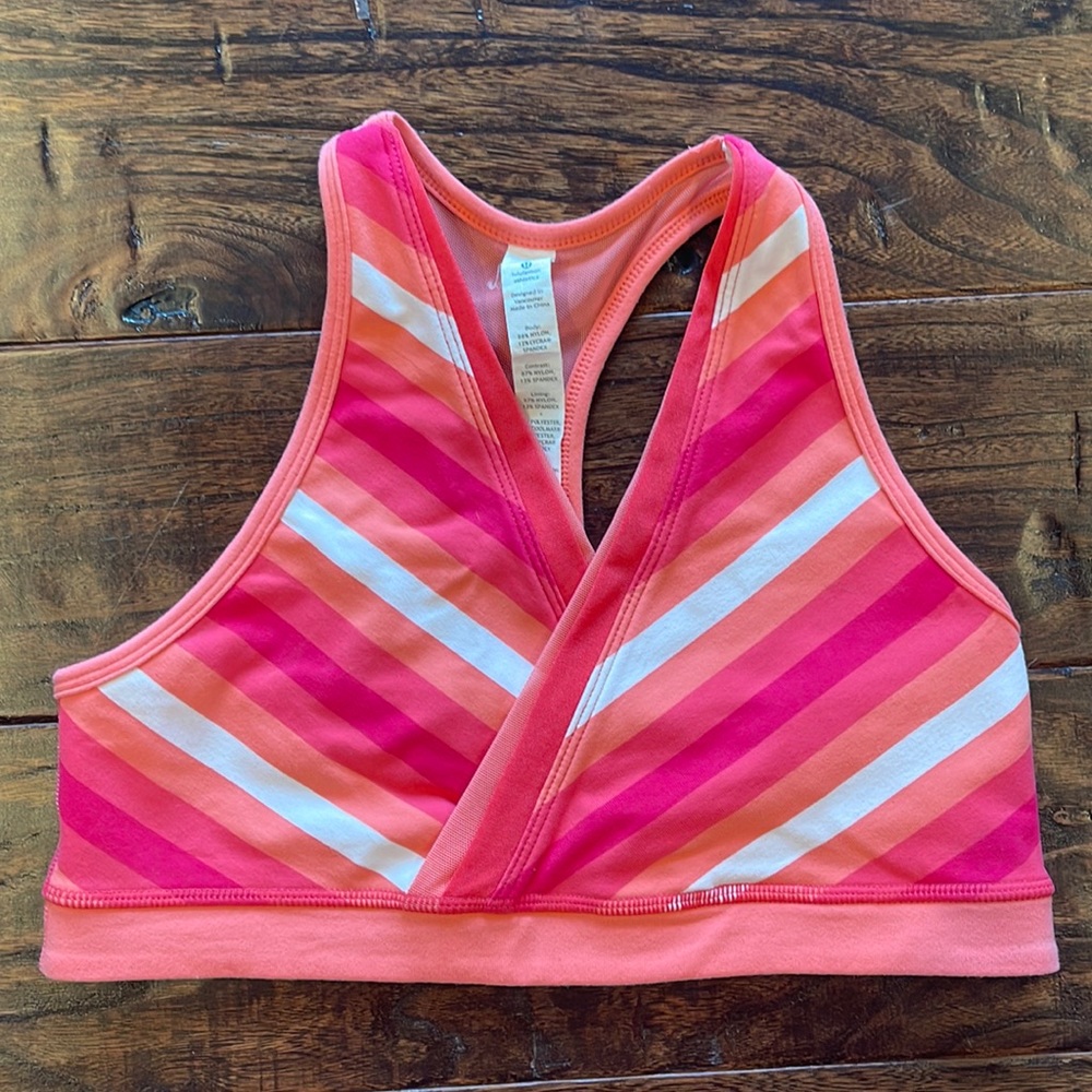 EUC Lululemon Mesh Racerback Sports Bra